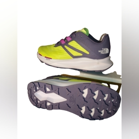 EUC The North Women's Vectiv Eminus Trail Running Shoes Size 7.5 - Picture 4 of 4